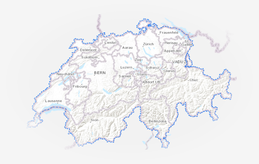 swiss map